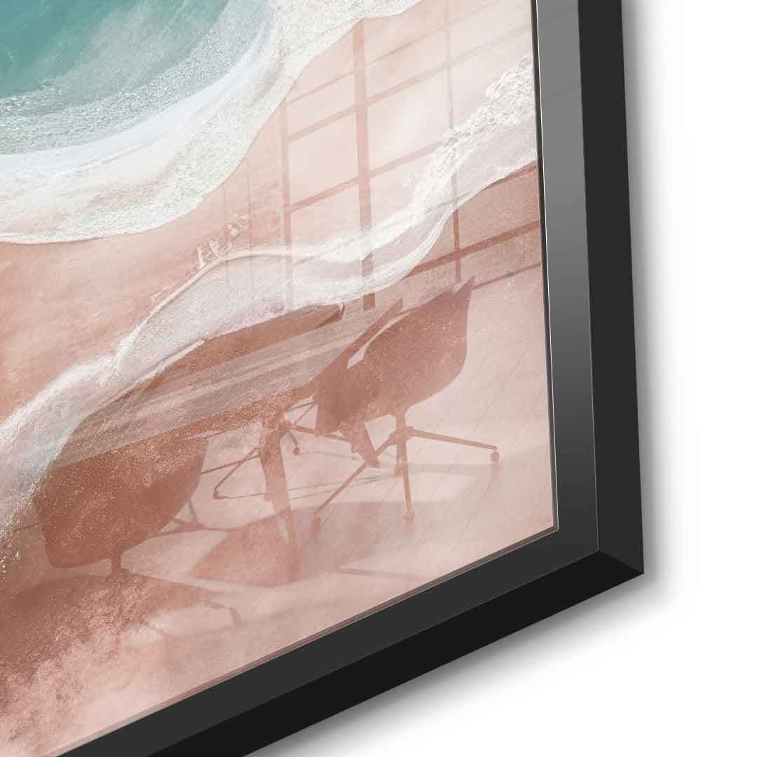 Quiet Sands And Gentle Waves - Acrylglas