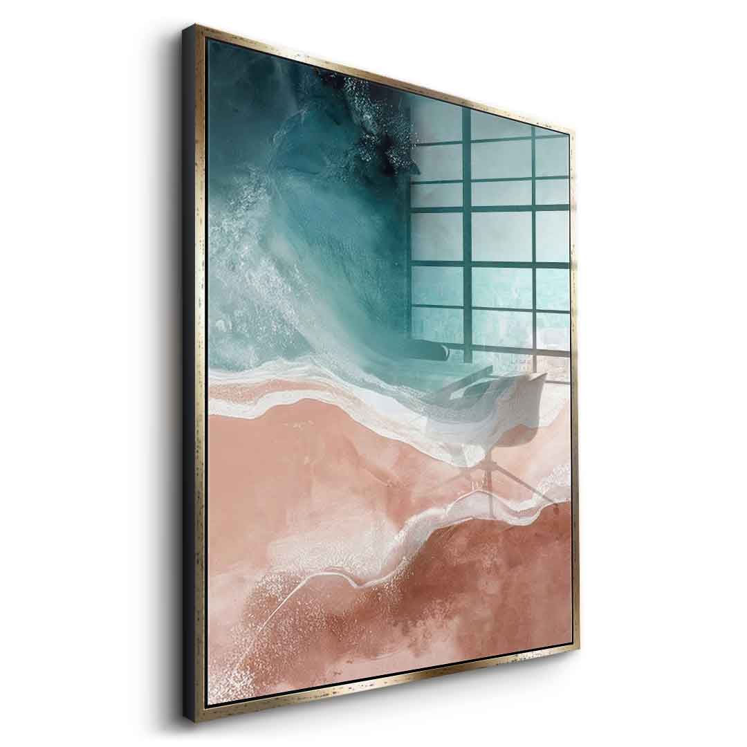Quiet Sands And Gentle Waves - Acrylglas
