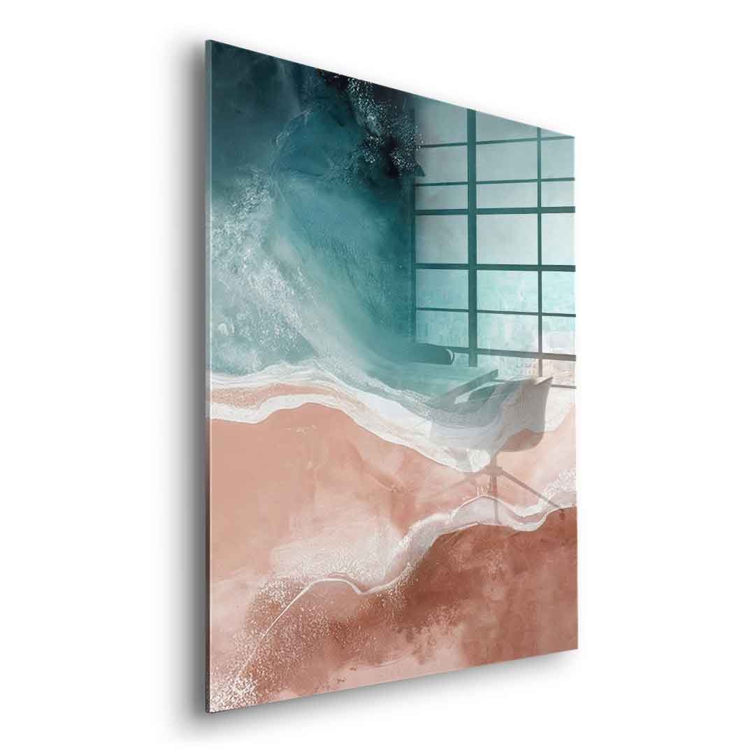 Quiet Sands And Gentle Waves - Acrylglas