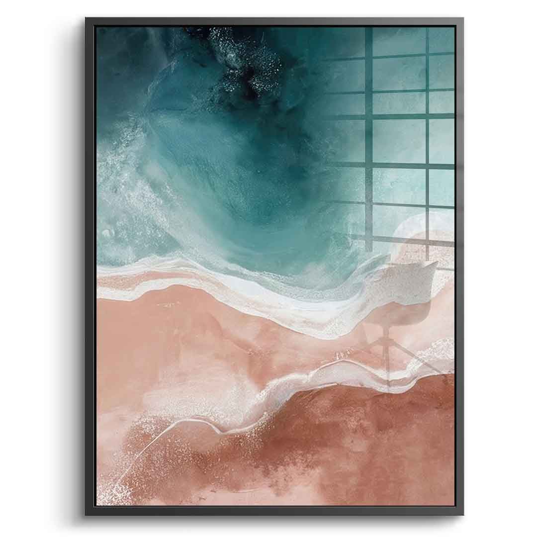 Quiet Sands And Gentle Waves - Acrylglas