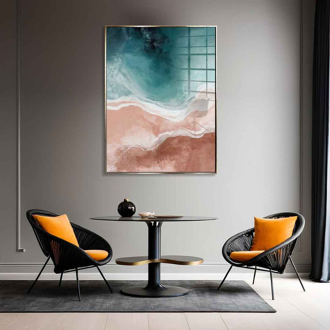 Quiet Sands And Gentle Waves - Acrylglas
