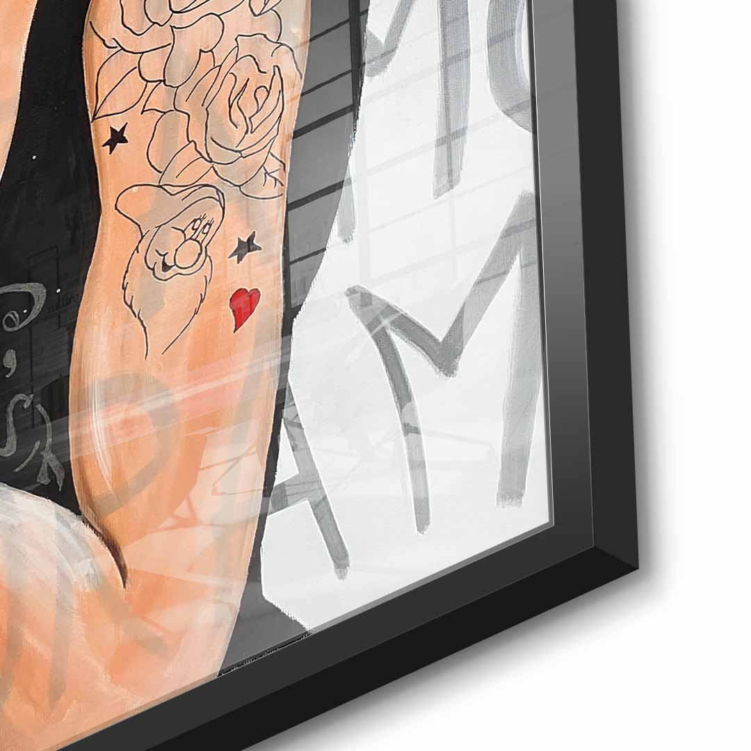 Red Apple - Acrylglas