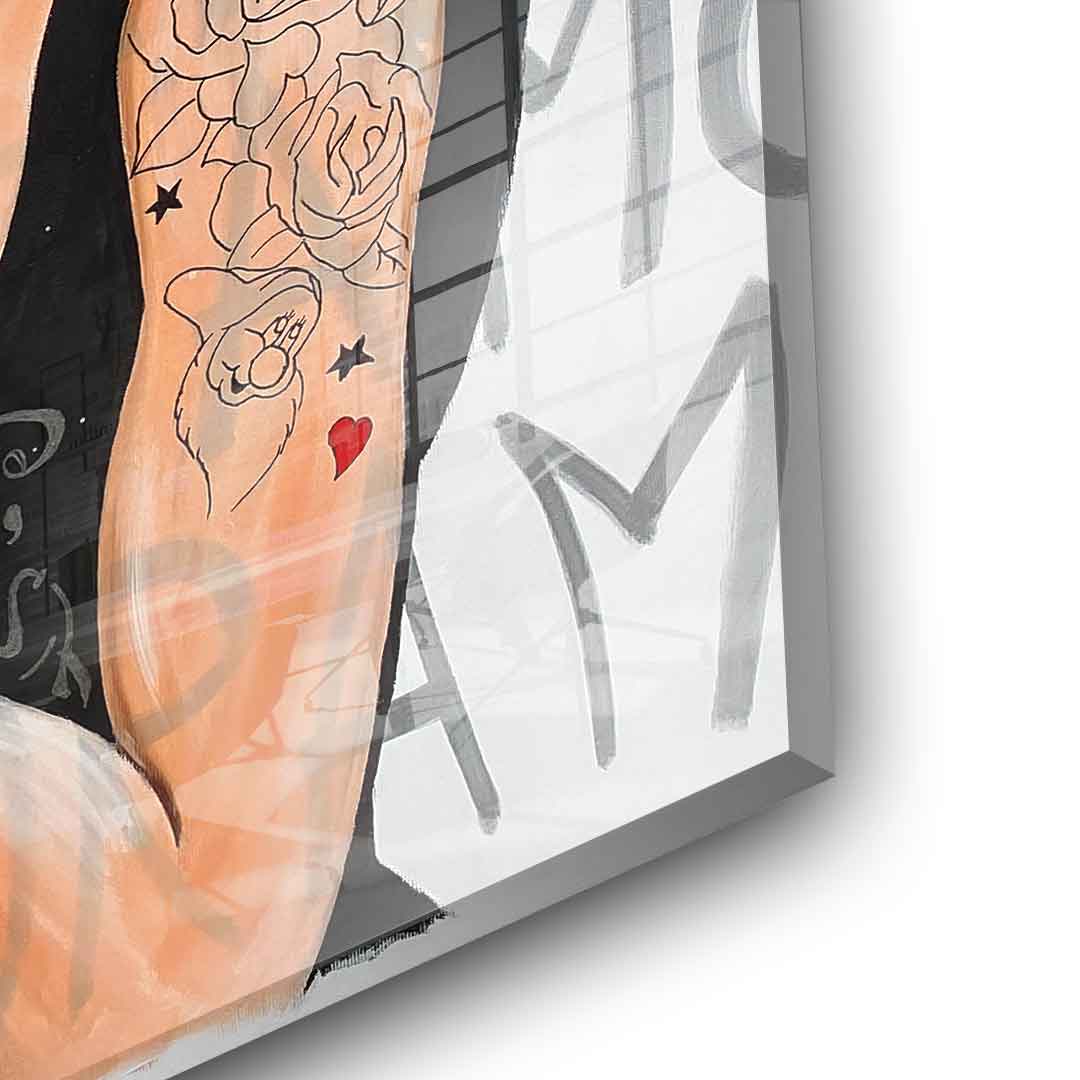 Red Apple - Acrylglas