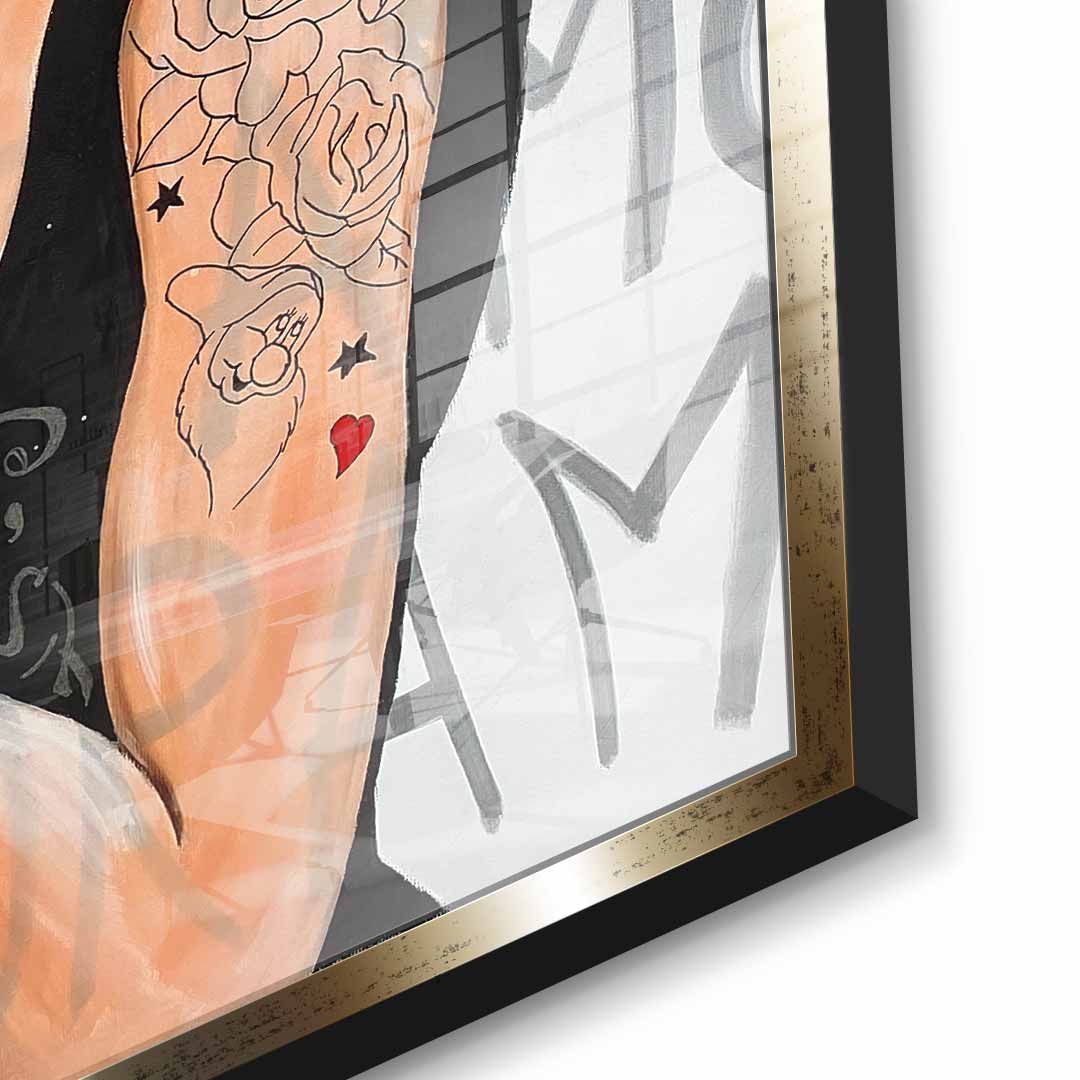 Red Apple - Acrylglas