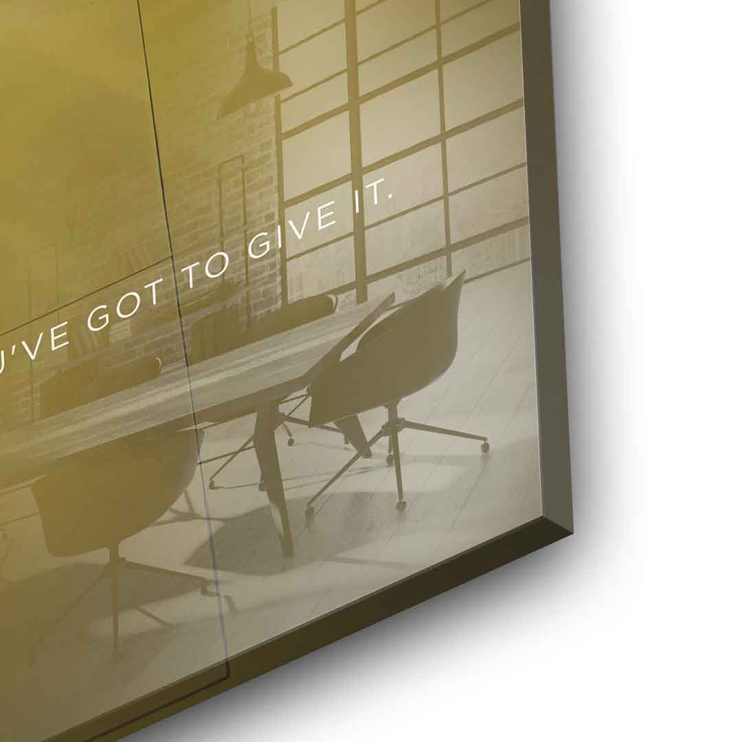 Respect - Quadrat Edition - Acrylglas
