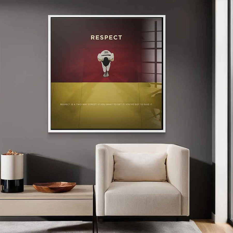 Respect - Edycja Kwadratowa - Szkło akrylowe