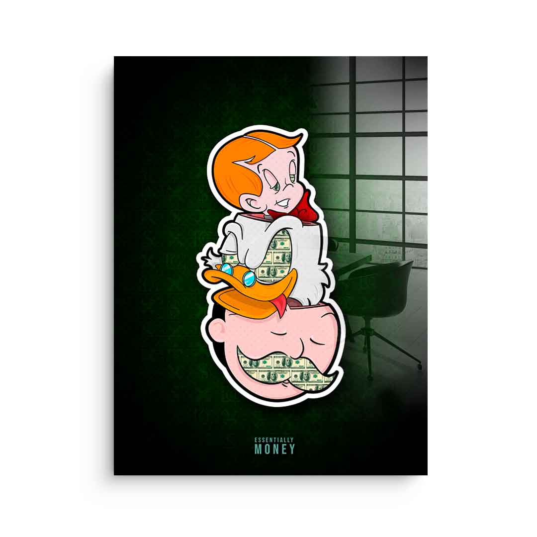 Essential Money - Acrylglas