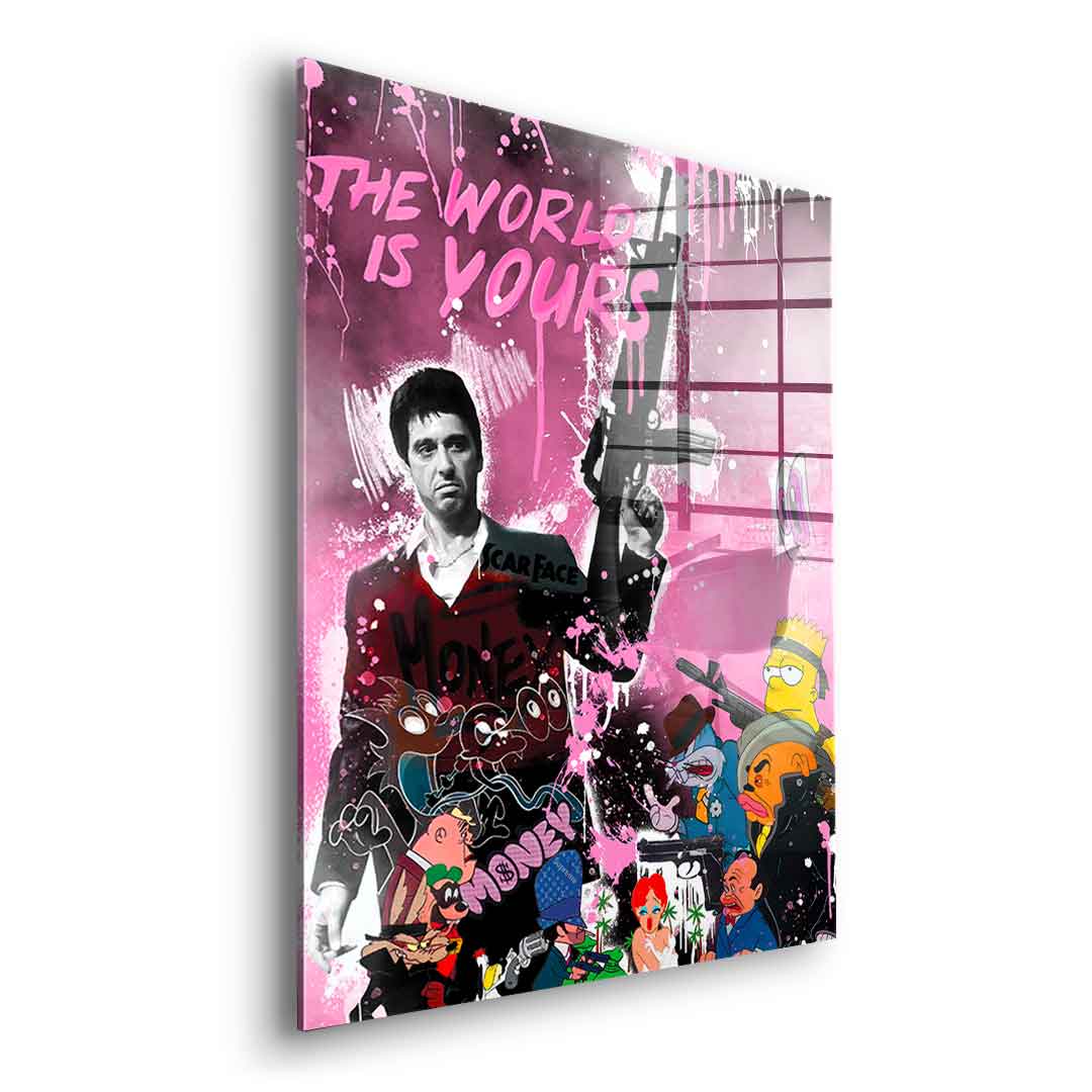 SCARFACE - Acrylglas