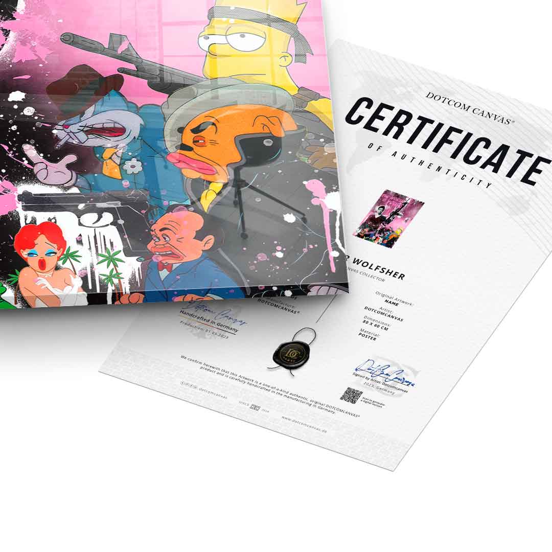 SCARFACE - Acrylglas