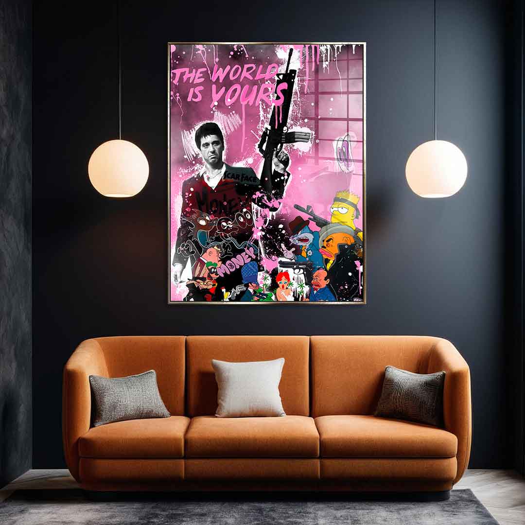 SCARFACE - Acrylglas