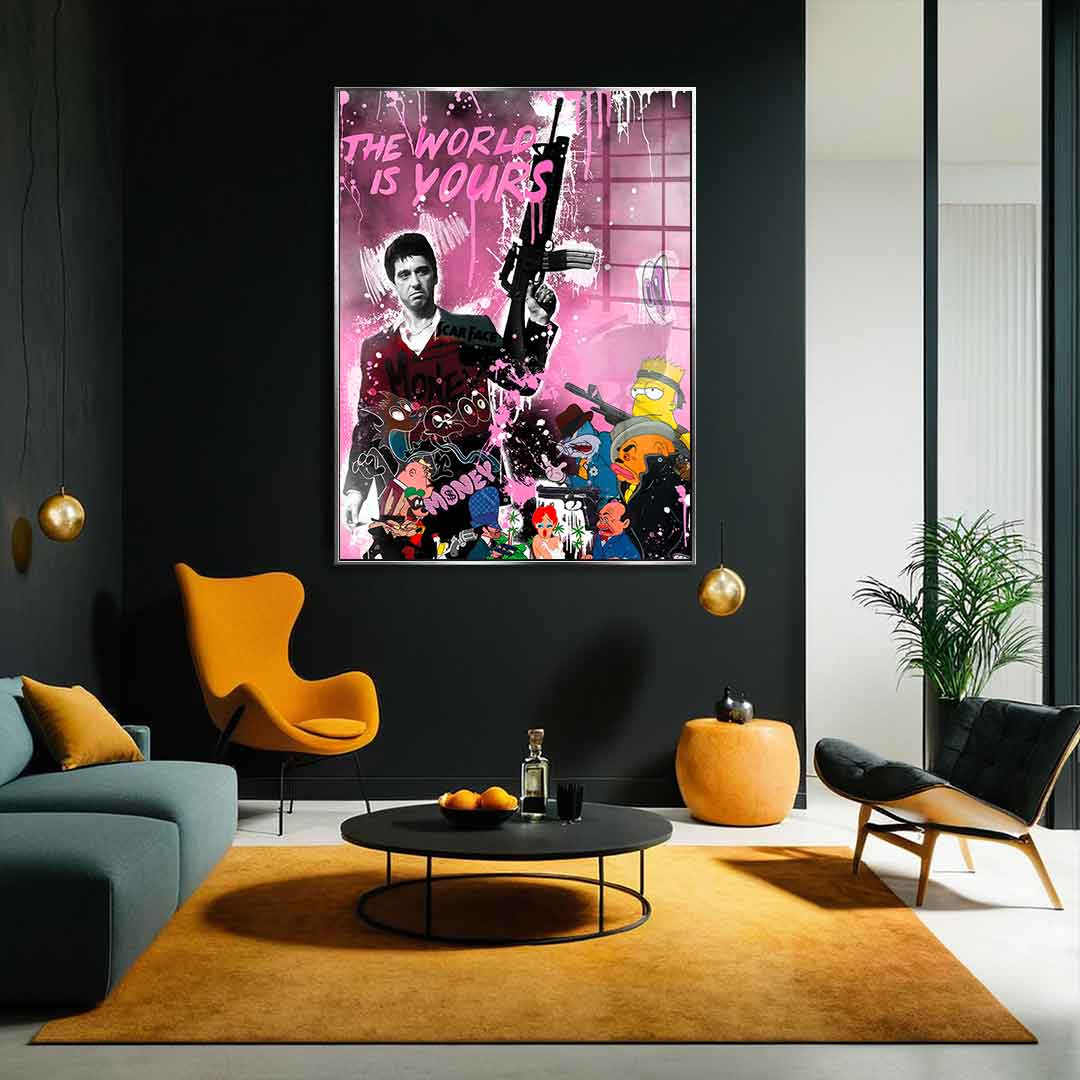 SCARFACE - Acrylglas