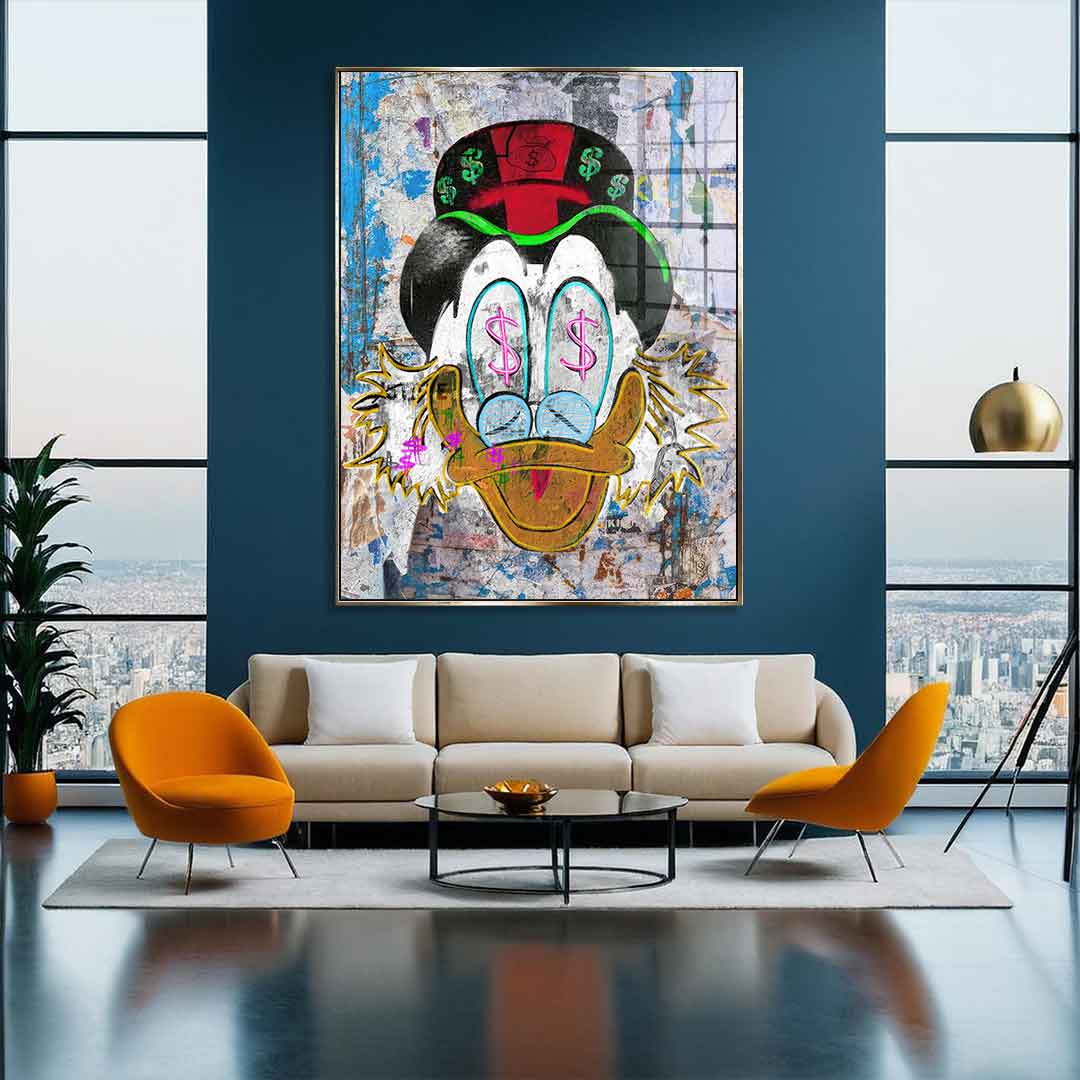 SCROOGE MCDUCK - Acrylglas