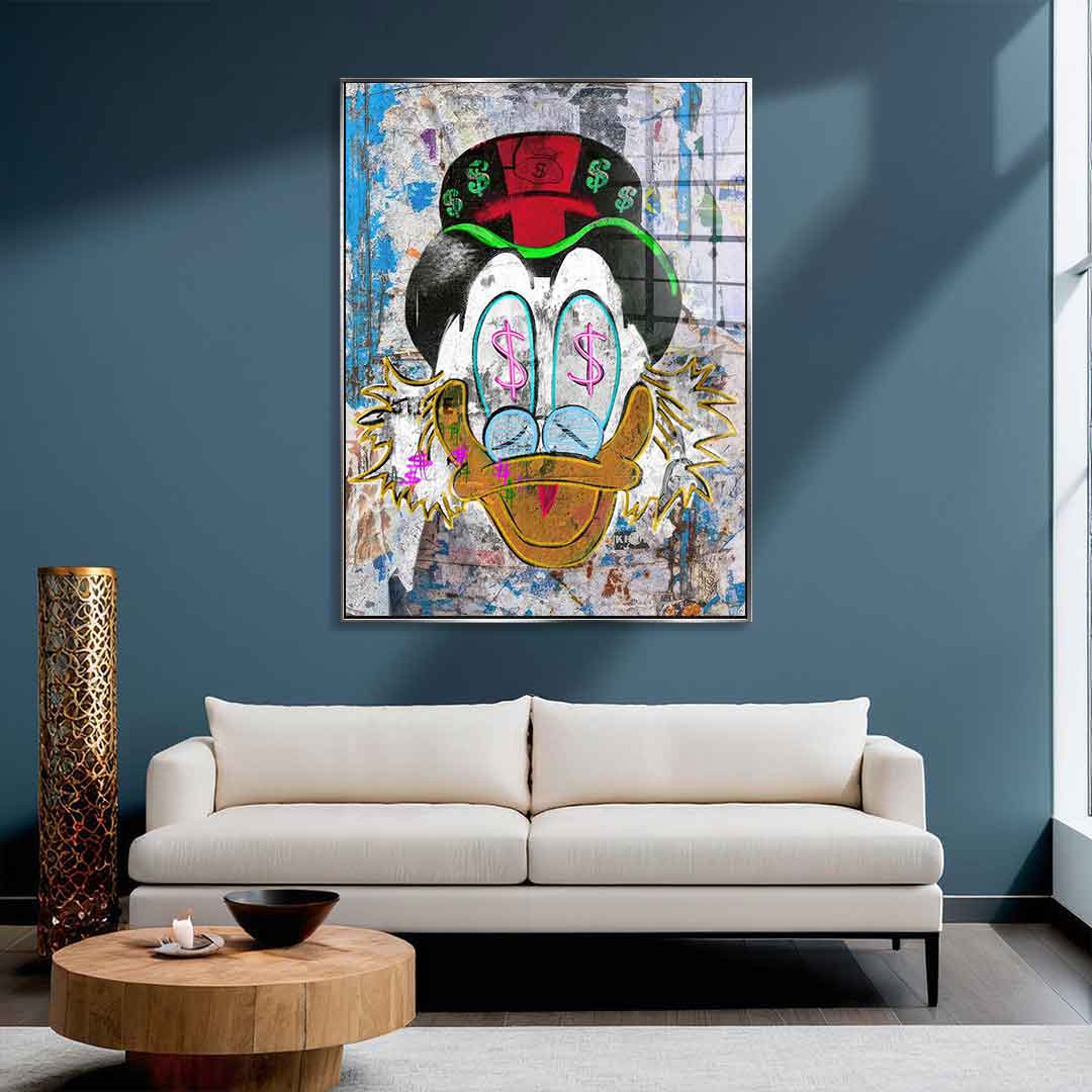 SCROOGE MCDUCK - Acrylglas