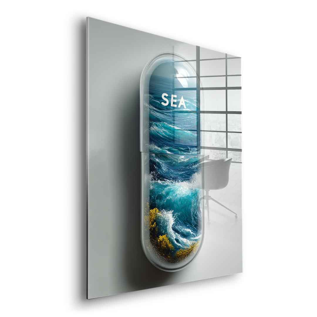 SEA PILL - Acrylic glass