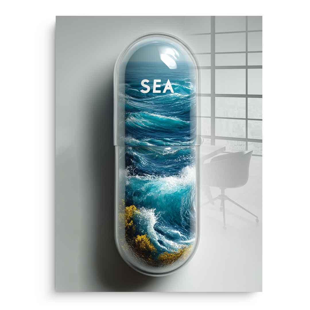 SEA PILL - Acrylic glass