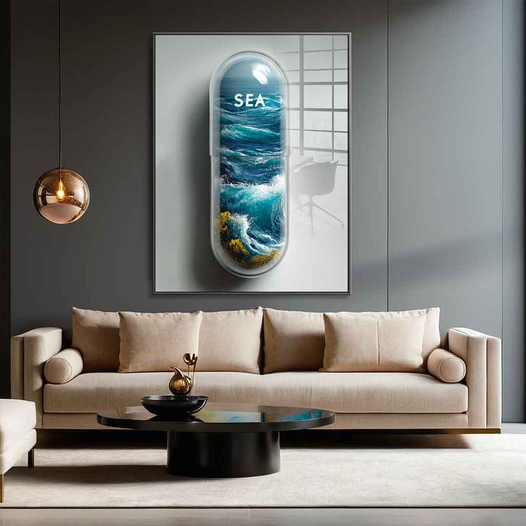 SEA PILL - Acrylic glass
