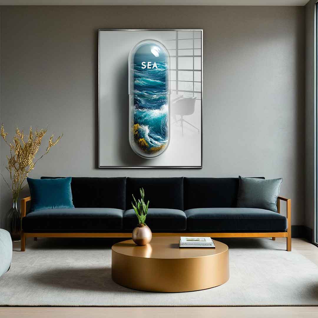 SEA PILL - Acrylic glass