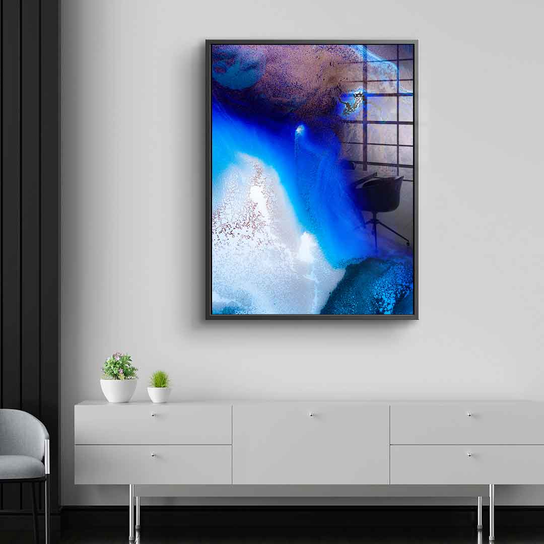 Sapphire Haven - Acrylic glass
