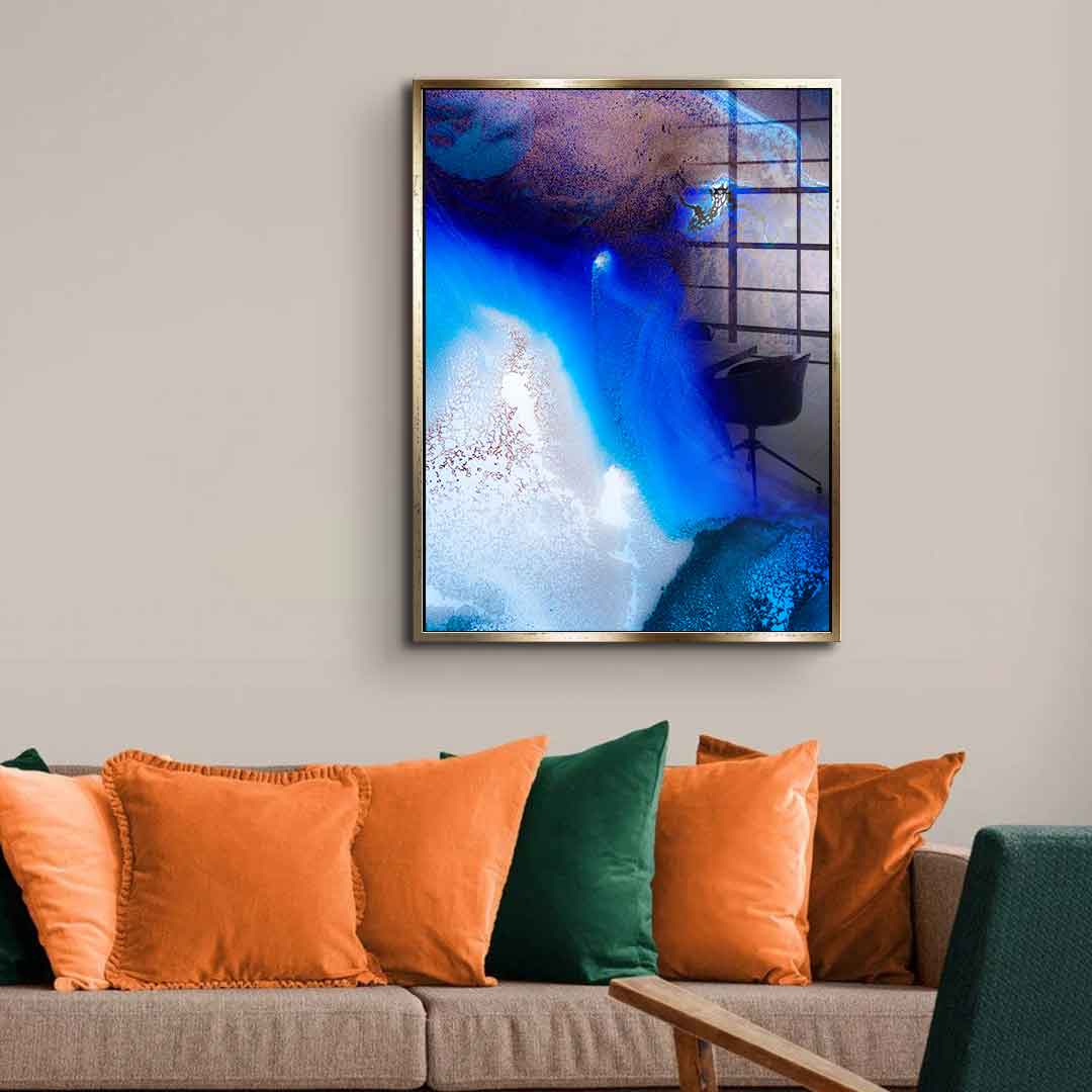 Sapphire Haven - Acrylic glass