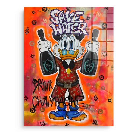 Save Water - Acrylic glass picture