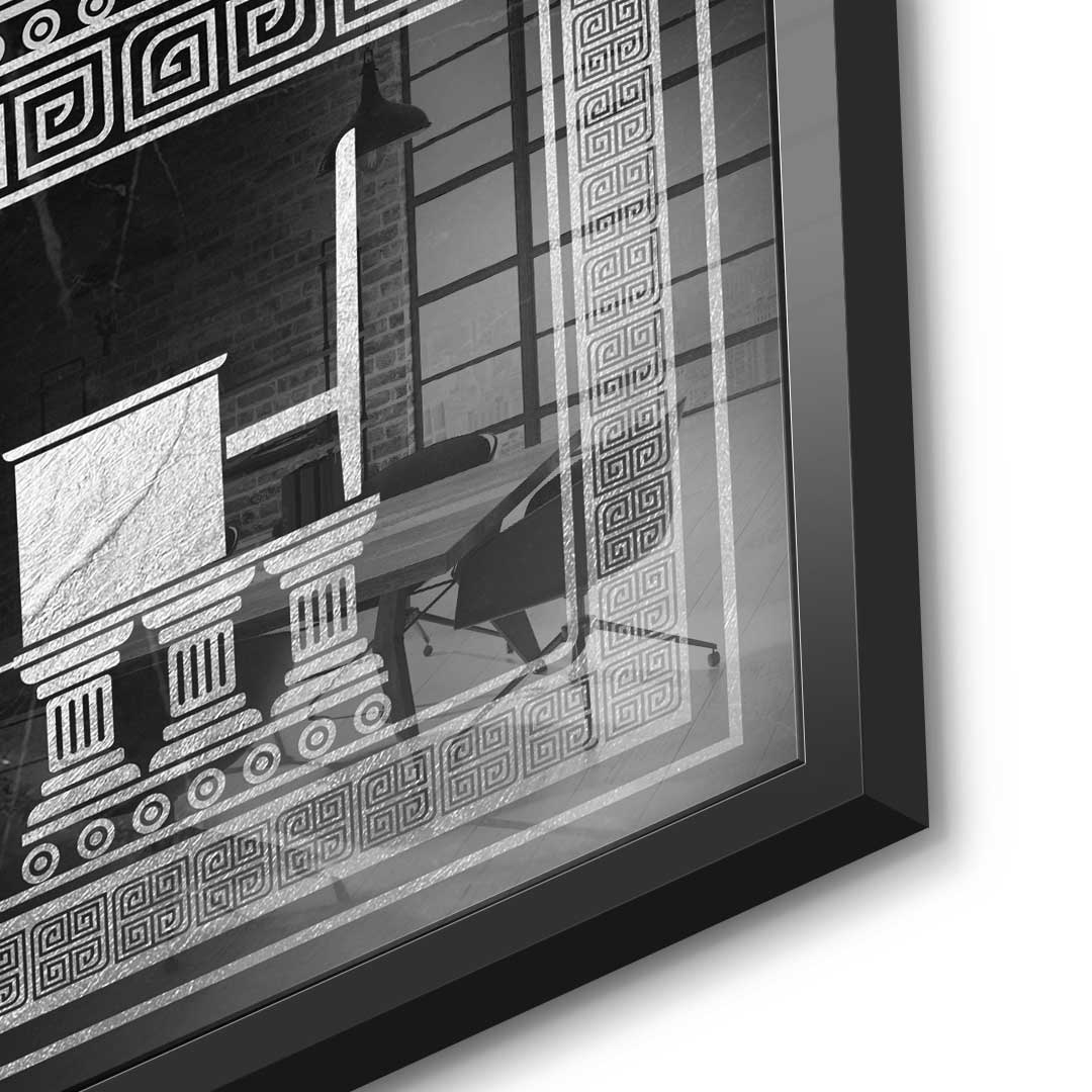 Sei ein Leader - Acrylglas