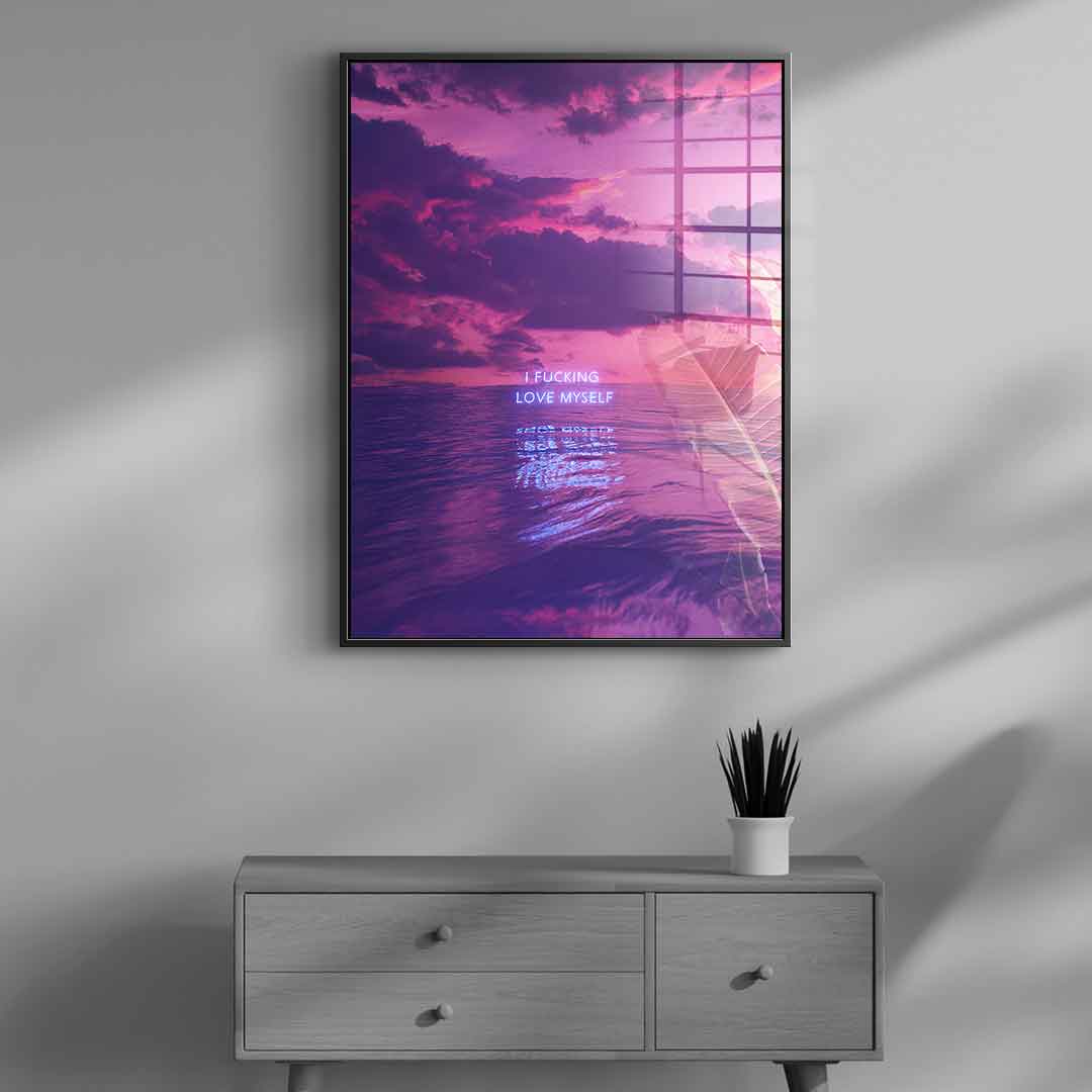 Self Love - Acrylglas