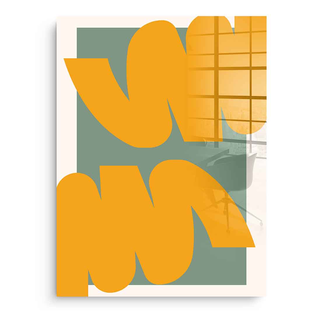 Smooth Orange - Acrylic glass