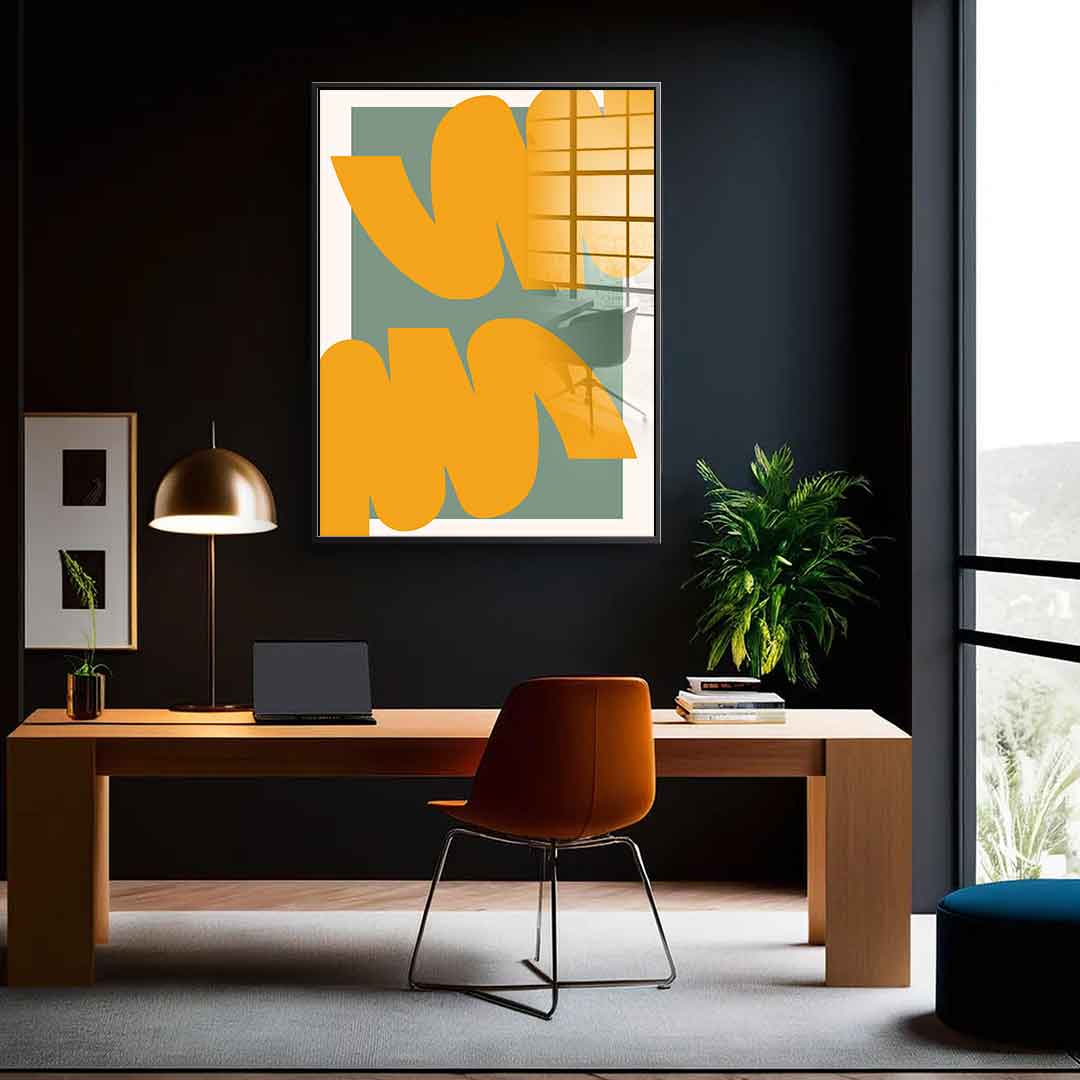Smooth Orange - Acrylic glass