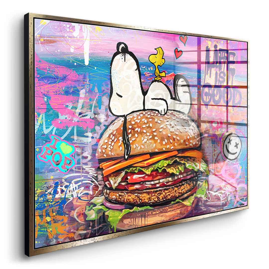 Snoopy Life - Acrylic Glass