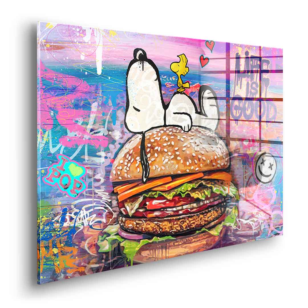 Snoopy Life - Acrylic Glass