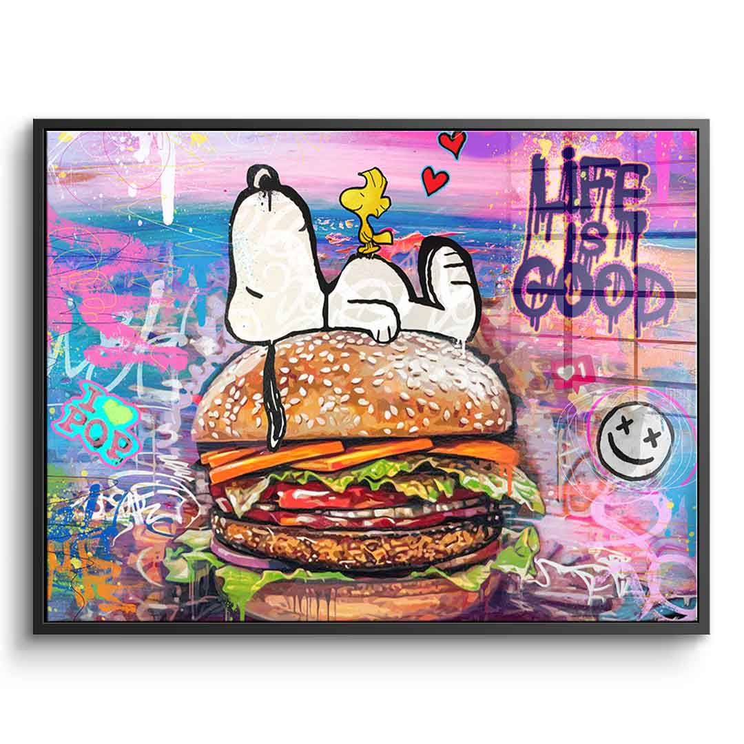 Snoopy Life - Acrylic Glass