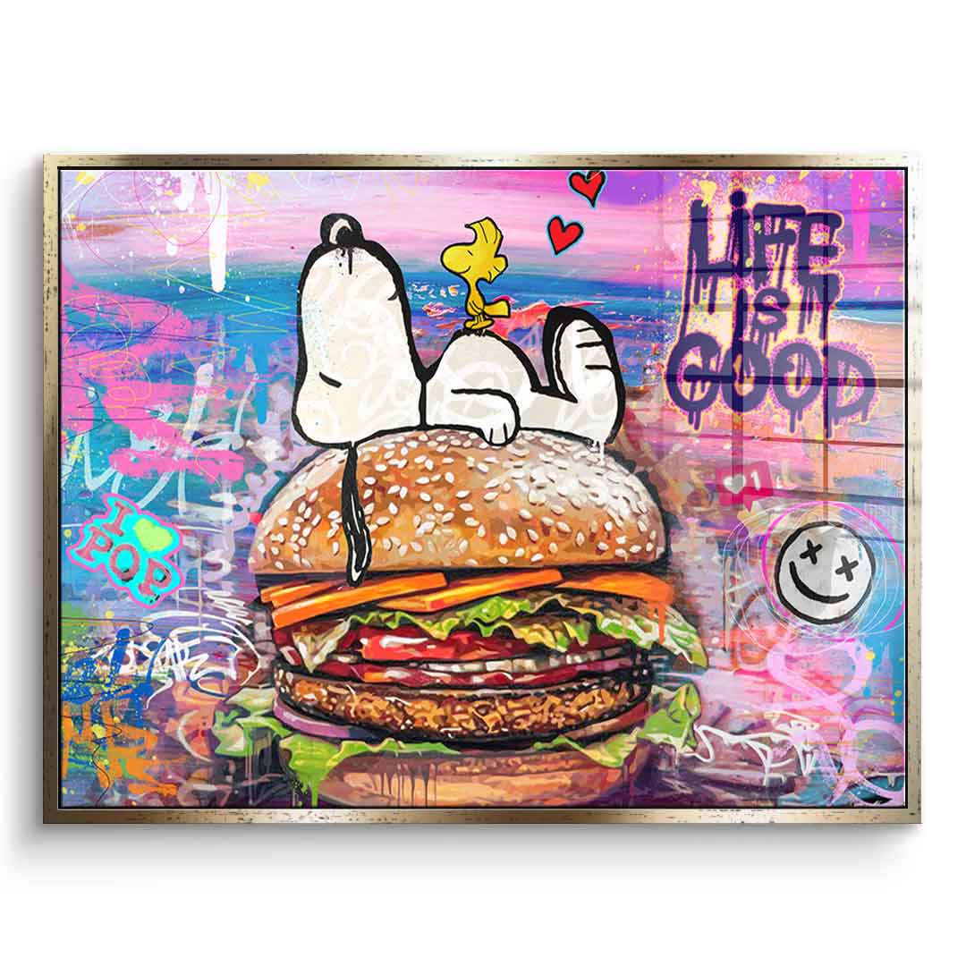 Snoopy Life - Acrylic Glass