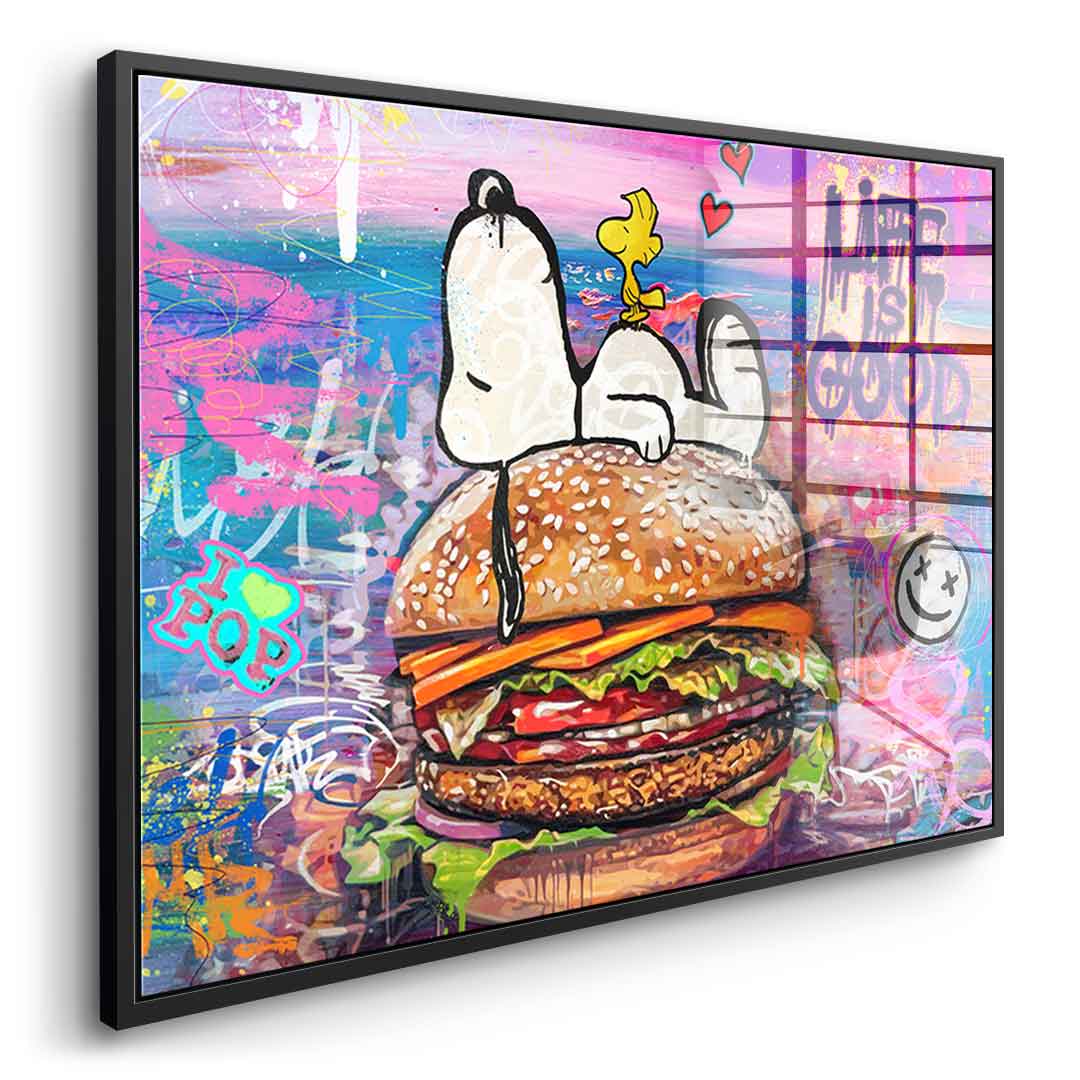 Snoopy Life - Acrylic Glass