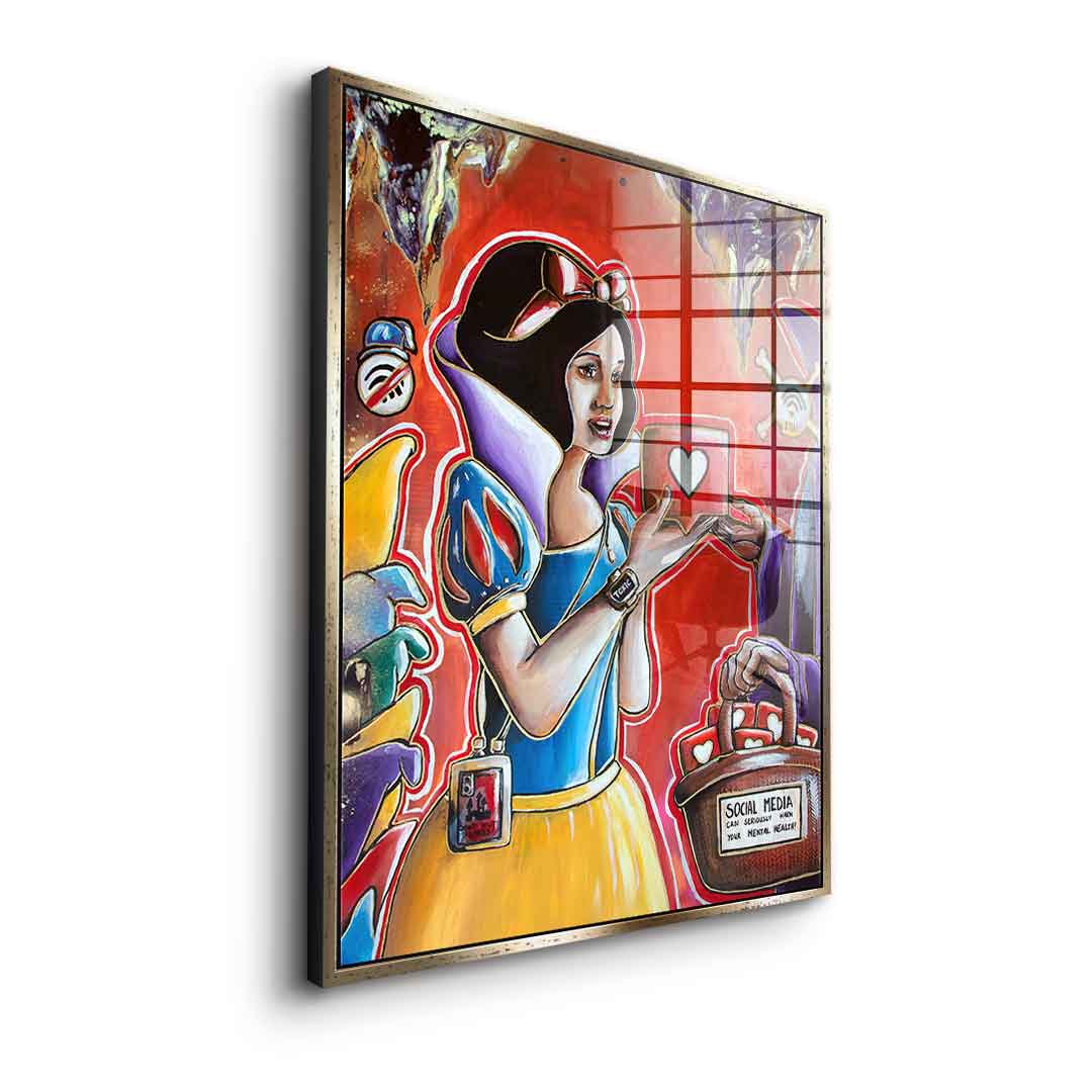 Snowlike - Acrylic glass
