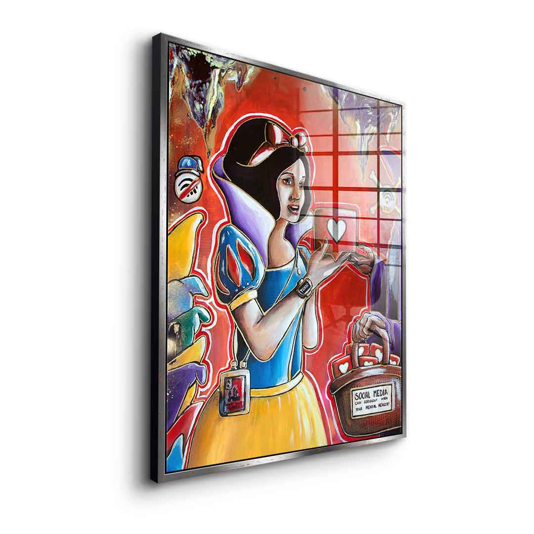 Snowlike - Acrylic glass