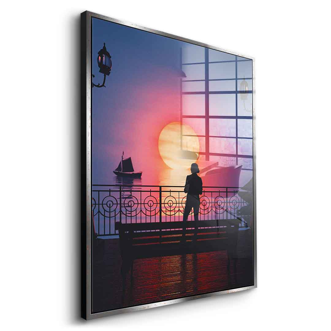 A Peaceful Sunset - Acrylglas