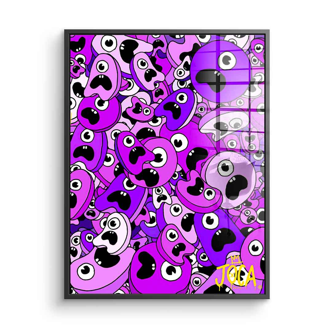 Sordins Purple - Acrylic glass