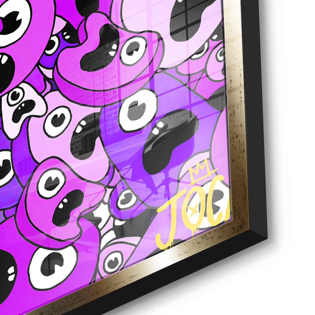 Sordins Purple - Acrylic glass