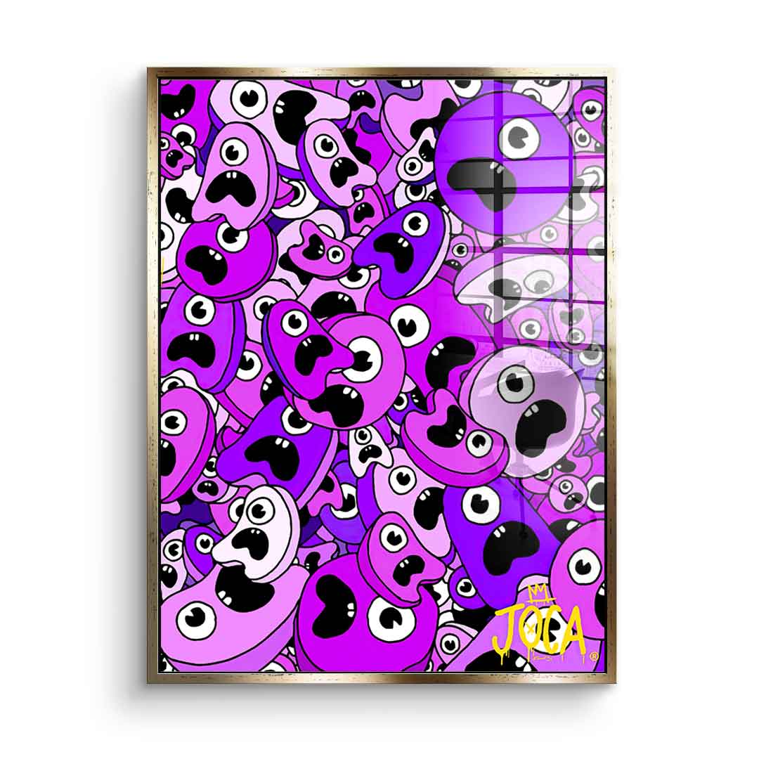 Sordins Purple - Acrylic glass