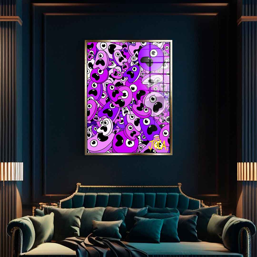 Sordins Purple - Acrylic glass