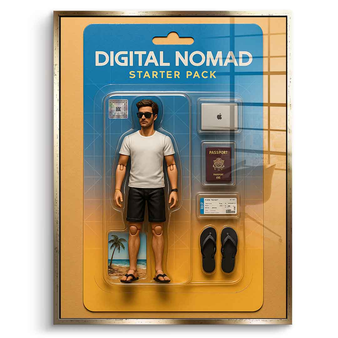 Starter Pack DIGITAL NOMAD - Acrylglas