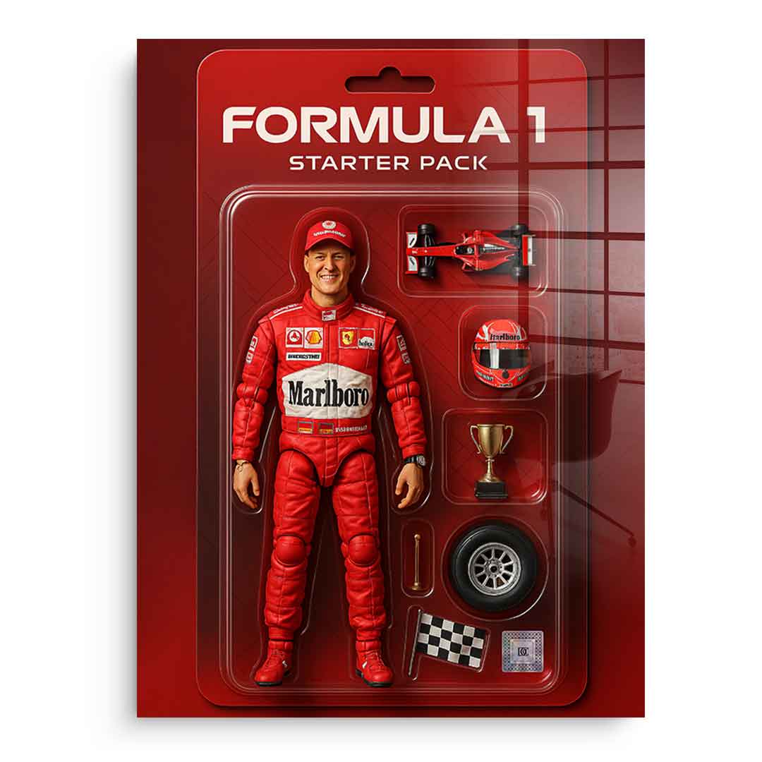 Starter Pack FORMULA 1 - Acrylglas