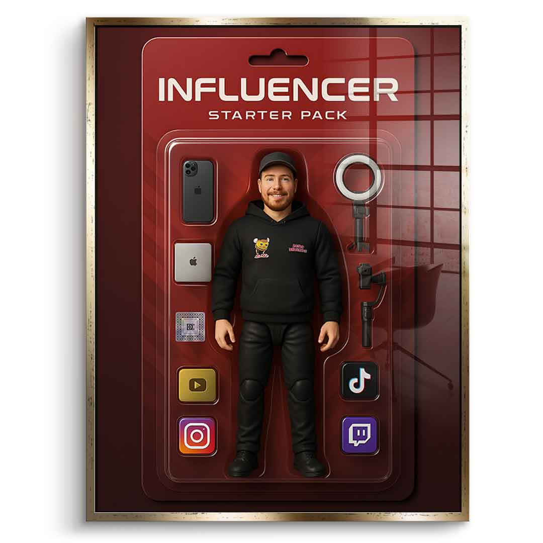 Starter Pack INFLUENCER - Acrylglas