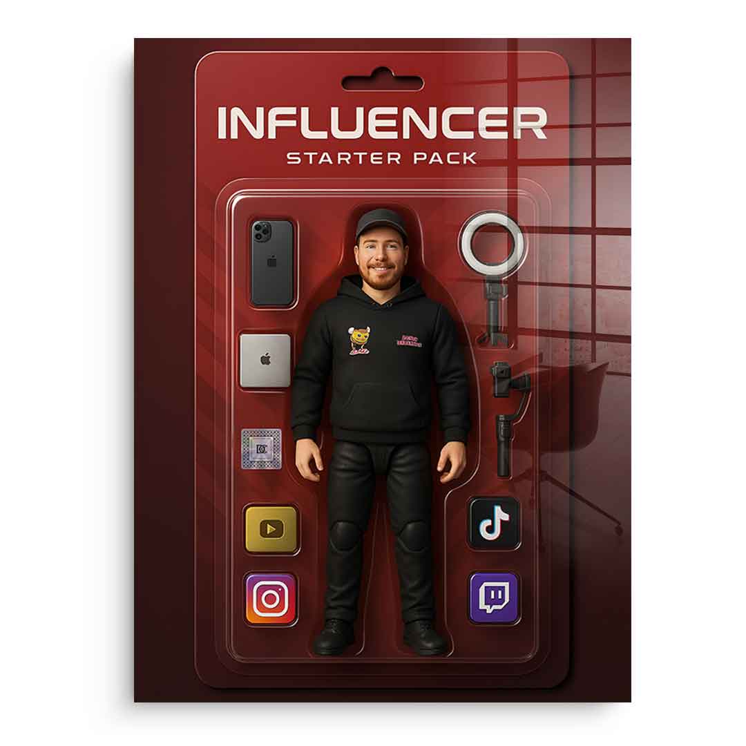 Starter Pack INFLUENCER - Acrylglas