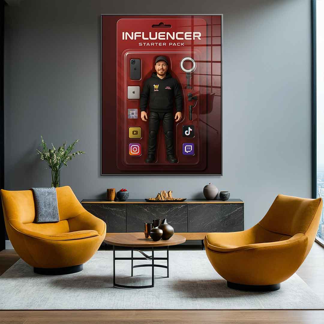 Starter Pack INFLUENCER - Acrylglas