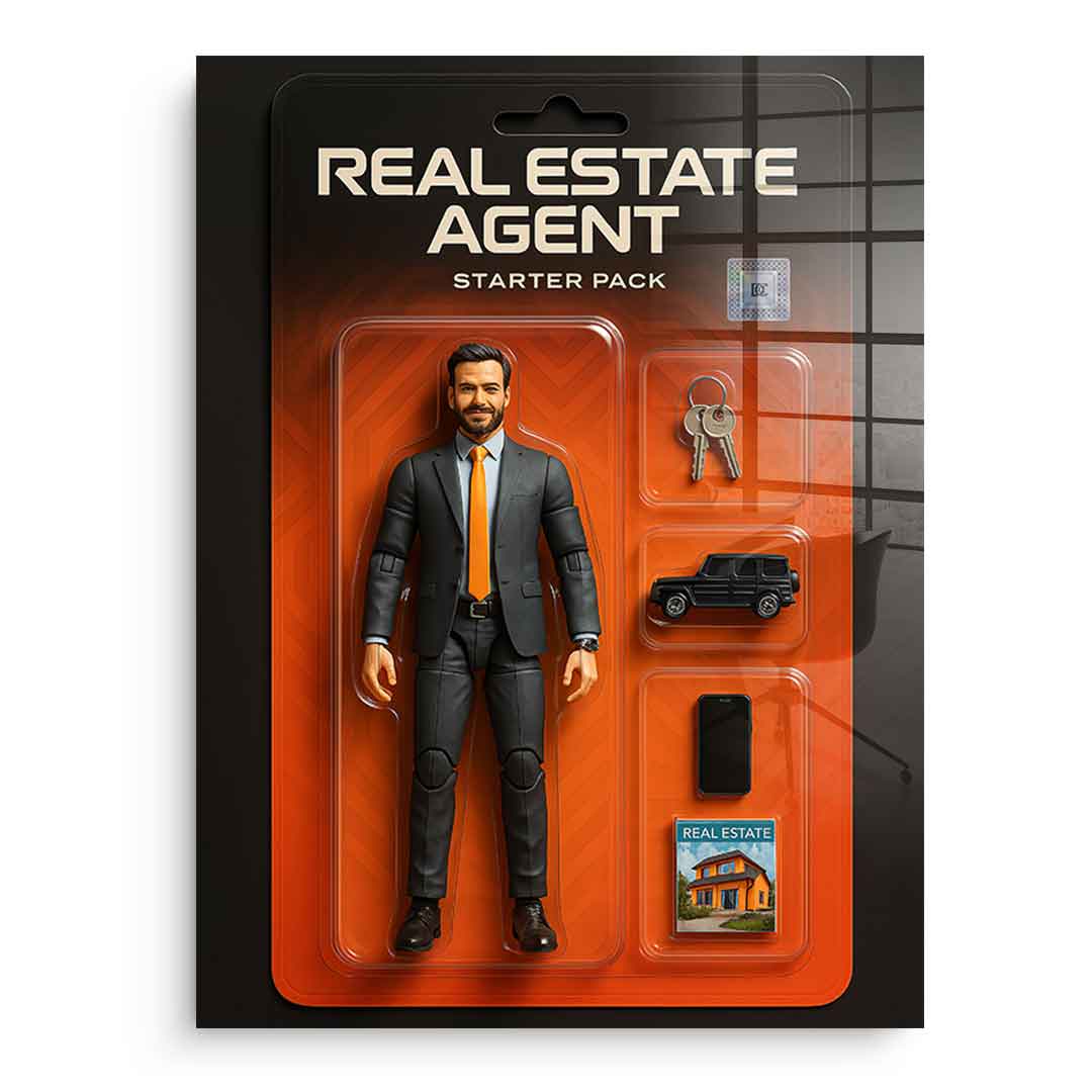 Starter Pack REAL ESTATE AGENT - Acrylglas