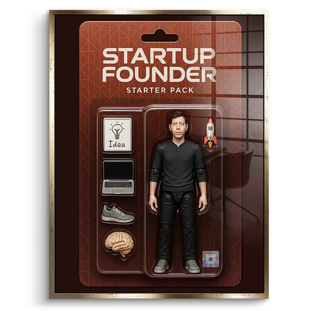 Starter Pack STARTUP FOUNDER - Acrylglas