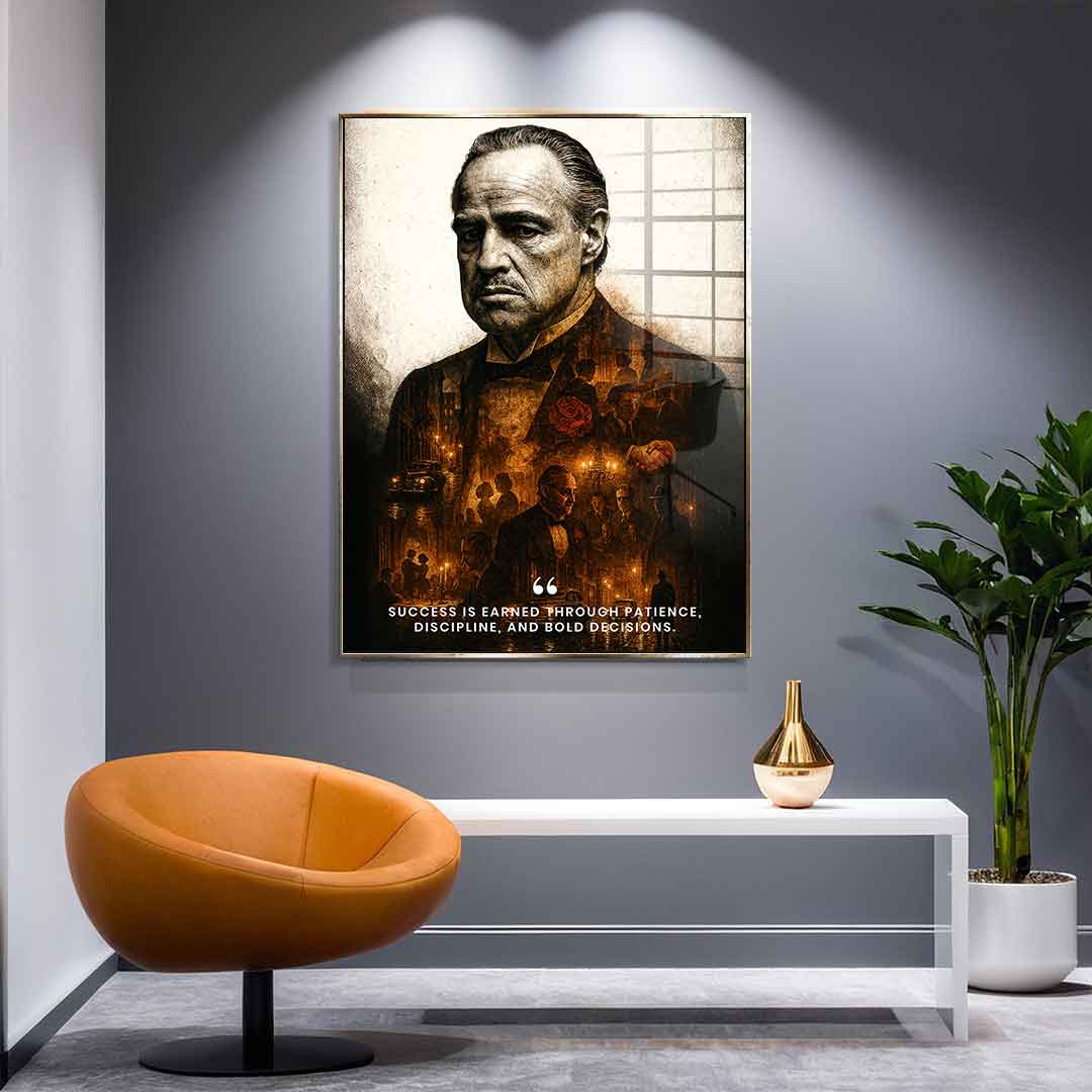 Sukces jest zasłużony - szkło akrylowe
