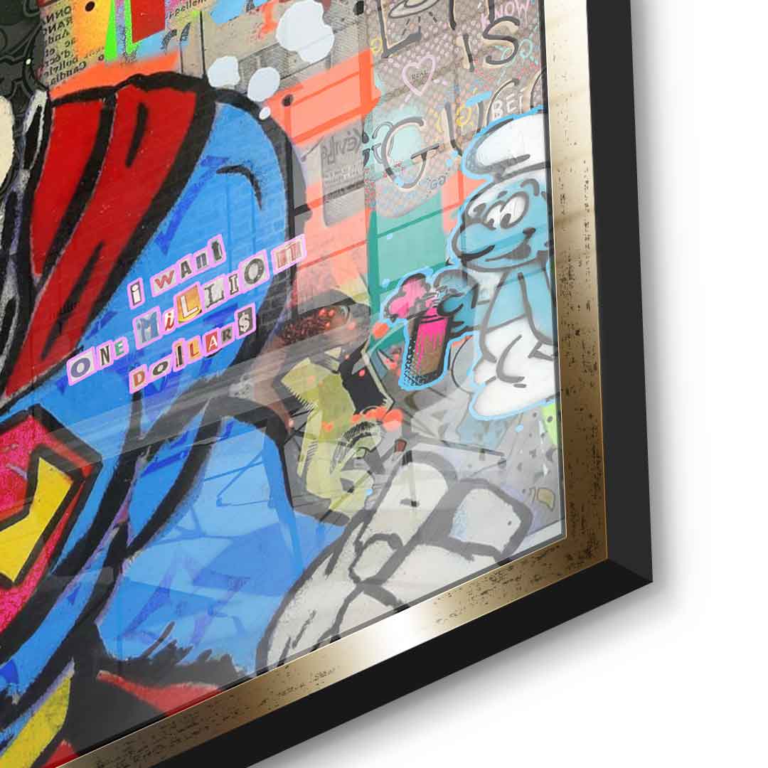 Superman Love - Acrylic Glass