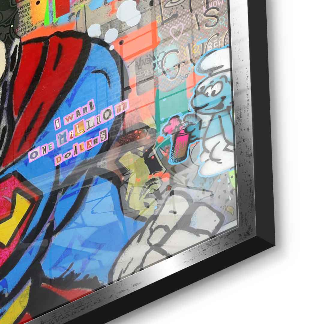Superman Love - Acrylic Glass
